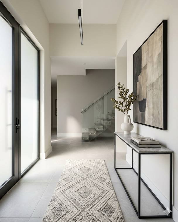 Modern style entry design study